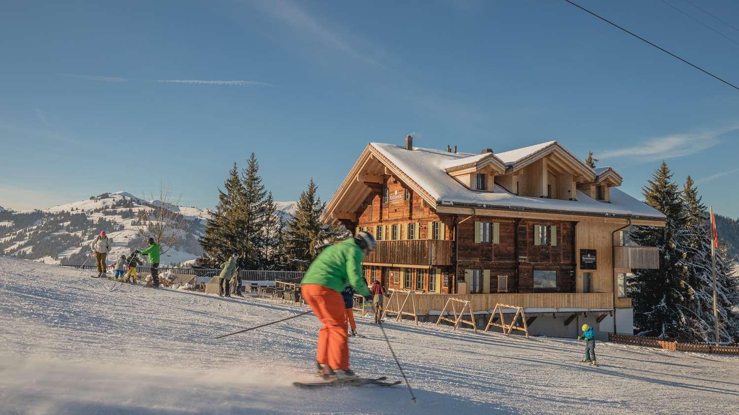 Rinderberg Swiss Alpine Lodge Zweisimmen Εξωτερικό φωτογραφία